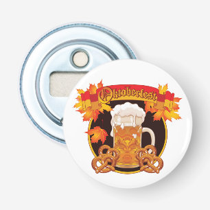 Décapsuleur Conception de la fête de la bière ronde