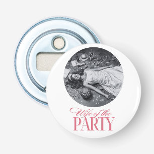 Décapsuleur Conception de la fête de l'épouse   Fête de la mar