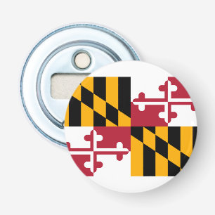 Décapsuleur Conception du drapeau de l'État du Maryland