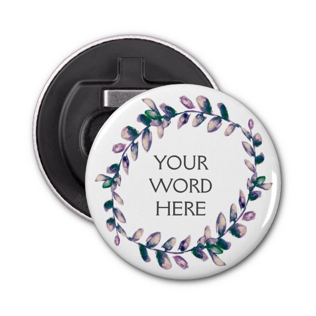 Décapsuleur Couronne botanique - Vénus - (Devant)