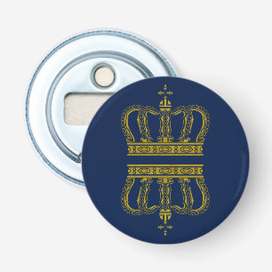 Décapsuleur Couronne royale d'or + votre backgr. et idées