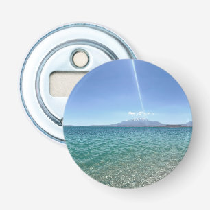Décapsuleur Crystal Water View Blue Sky Beach Vibe Paisible