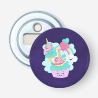 Cupcake mignonne et crème glacée joyeuse