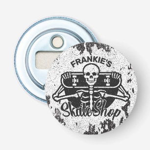Décapsuleur Custom ADD NAME Skull Skate Shop