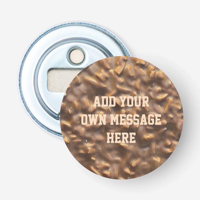Décapsuleur Custom Chunky Chocolate Custom Text (Devant)