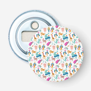 Décapsuleur Cute et colorée Jungle Animaux Motif