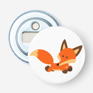 Décapsuleur Cute Fleet Cartoon Fox Bouton Bouteille Ouverture