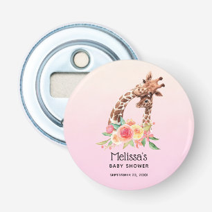Décapsuleur Cute Giraffe Paire Maman & Bébé Aquarelle Douche