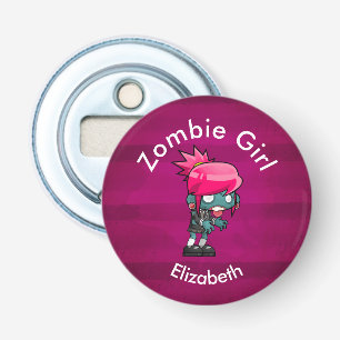 Décapsuleur Cute Punk Rock Zombie Girl Déplaisante mignonne
