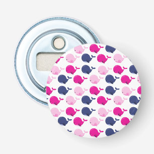 Décapsuleur Cute Whales, Pattern of Whales, Sea Animals