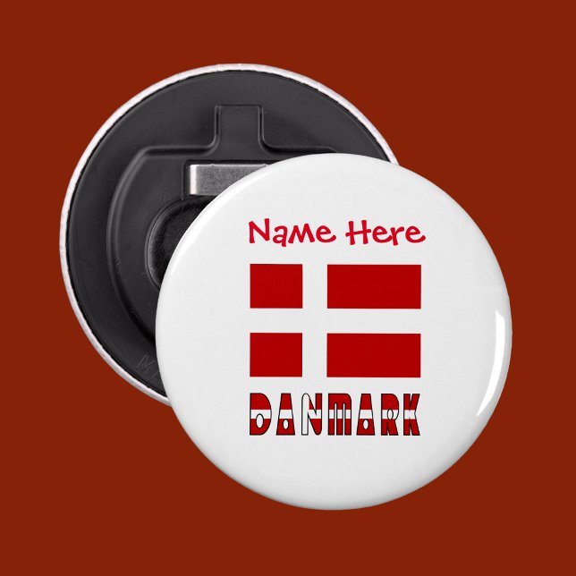 Décapsuleur Danmark Dannebrog Personnalisation  (Créateur téléchargé)