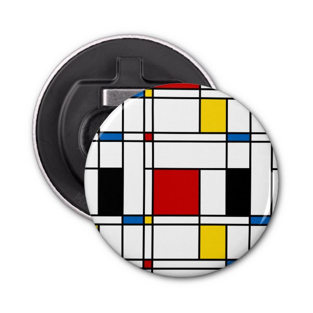 Décapsuleur De Stijl Motif (Devant)
