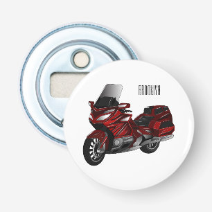 Décapsuleur Dessin de moto de tourisme