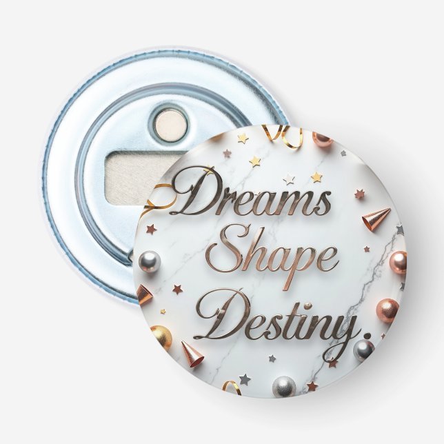 Décapsuleur Destinée de forme de rêves (Devant)