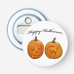 Décapsuleur Deux citrouilles Joyeux Halloween