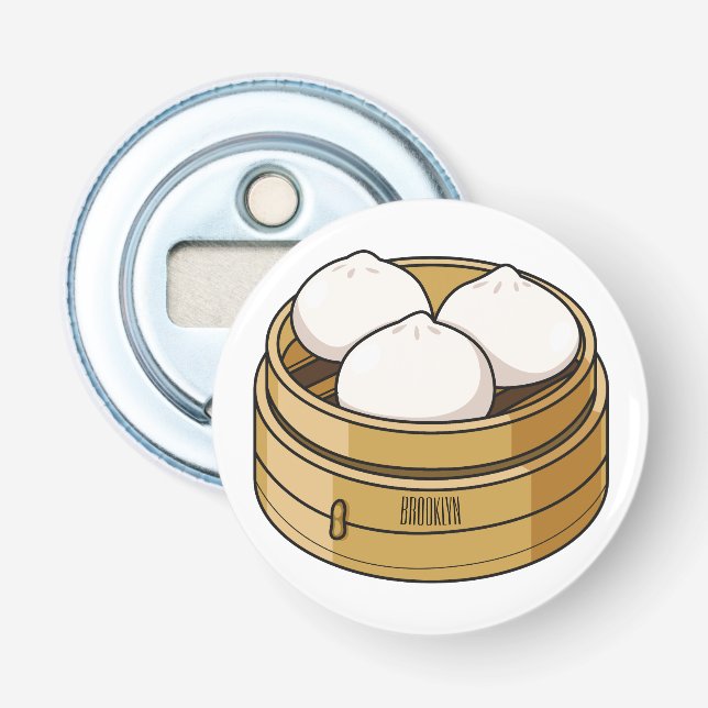 Décapsuleur Dim sum dessin animé (Devant)