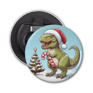 Décapsuleur Dinosaure sucre de canne de Noël mignon