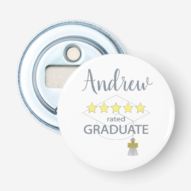 Décapsuleur Diplômé 5 étoiles (Devant)
