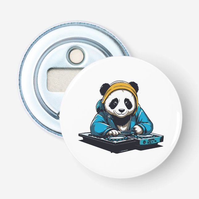 Décapsuleur DJ Kawaii Panda (Devant)