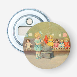 Décapsuleur Dolly Lave fille Vintage Jouer Poupées mignonne
