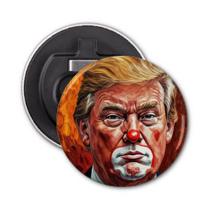 Décapsuleur donald trump clown 