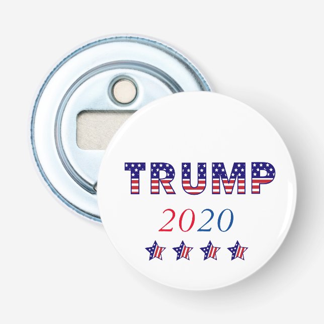 Décapsuleur Drapeau américain Trump 2020 (Devant)