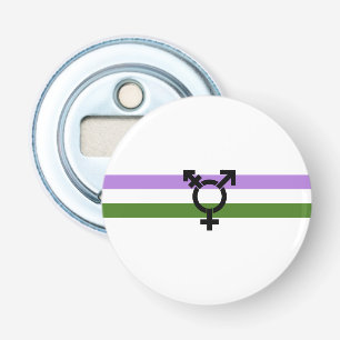 Décapsuleur Drapeau de fierté genderqueer