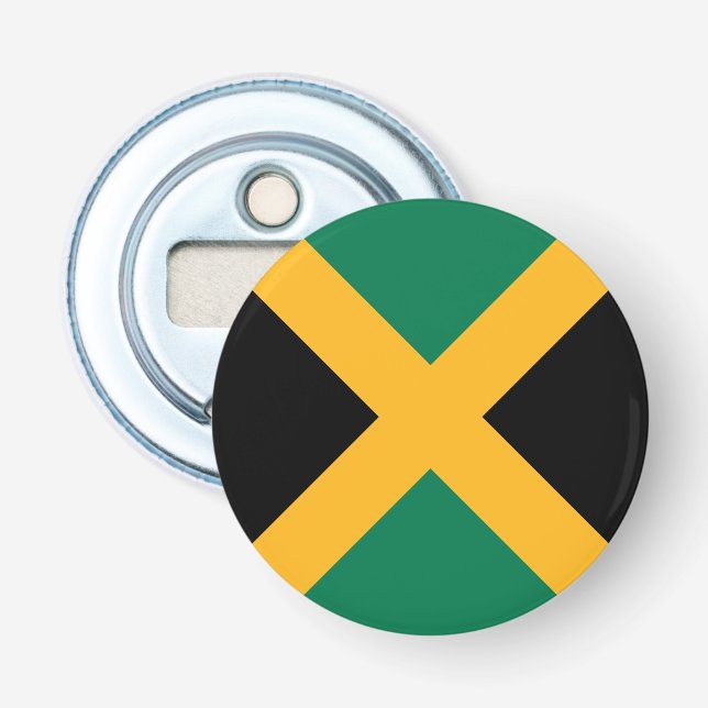 Décapsuleur Drapeau de la Jamaïque (Devant)