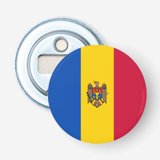 Décapsuleur Drapeau de la Moldavie (Devant)