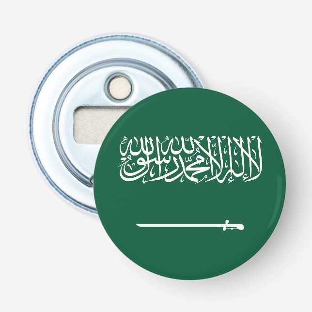 Décapsuleur Drapeau de l'Arabie saoudite (Devant)