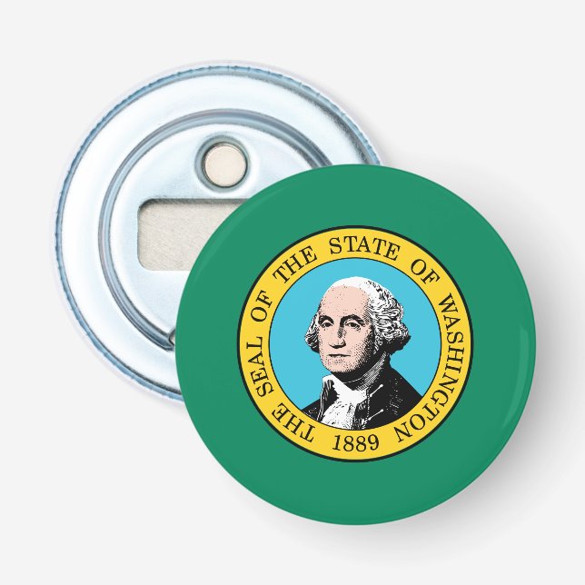 Décapsuleur Drapeau de l'État de Washington (Devant)