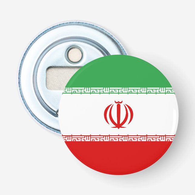 Décapsuleur Drapeau de l'Iran (Devant)