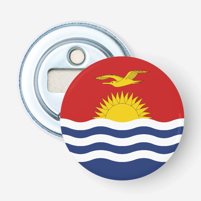 Décapsuleur Drapeau des Kiribati (Devant)