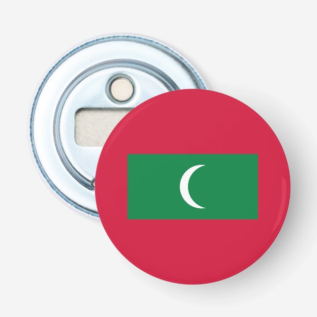 Décapsuleur Drapeau des Maldives (Devant)