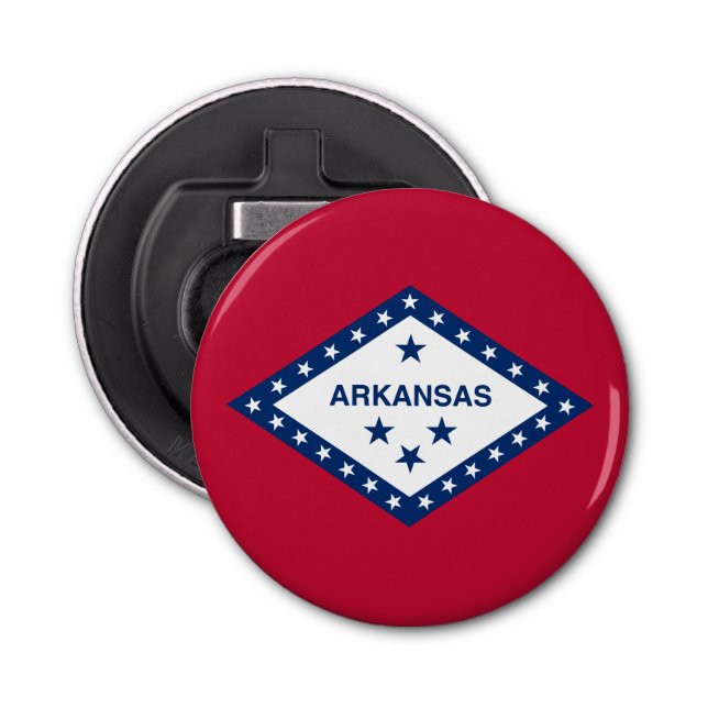 Décapsuleur Drapeau d'État de l'Arkansas (Devant)