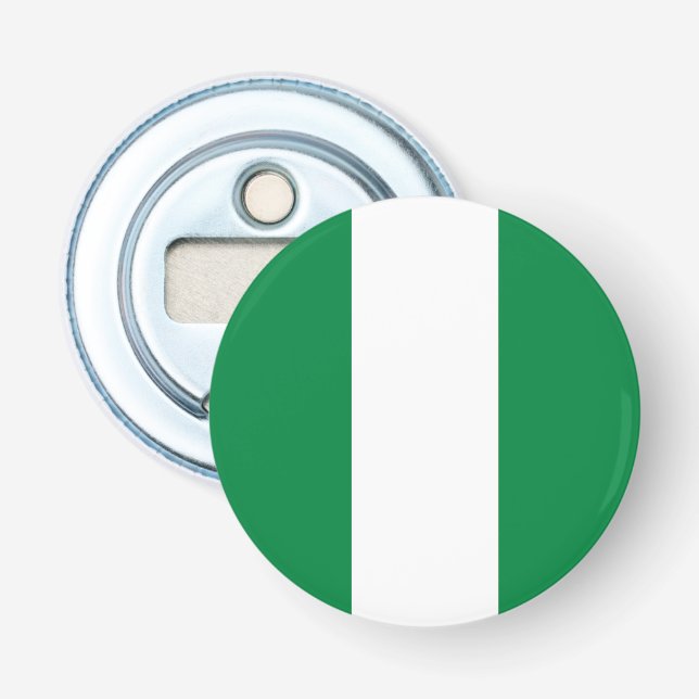 Décapsuleur Drapeau du Nigeria (Devant)