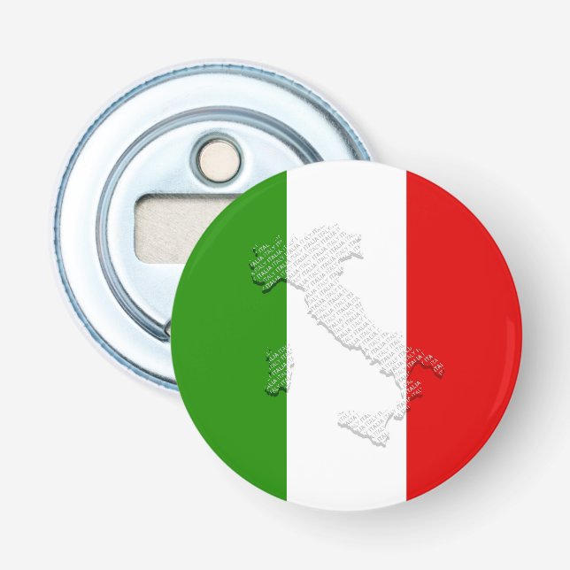 Décapsuleur Drapeau italien (Devant)