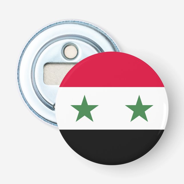 Décapsuleur Drapeau syrien (Devant)
