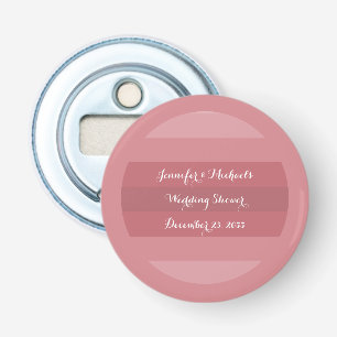 Décapsuleur Dusty Rose Wedding shower ou fête d'anniversaire