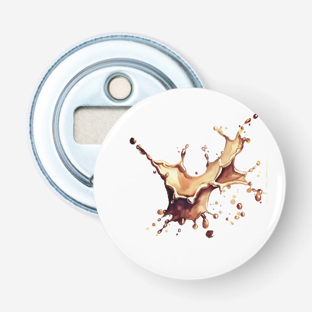Décapsuleur Éclaboussure de café (Devant)