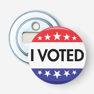 Décapsuleur Élection 2024 du bouton J'ai voté