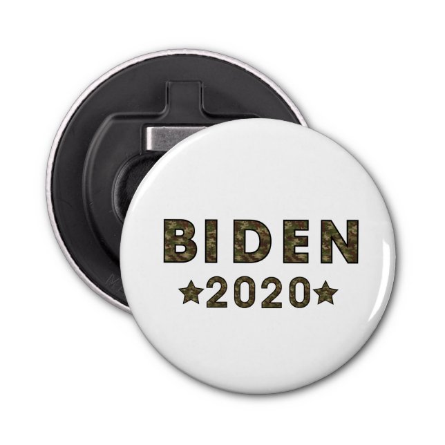 Décapsuleur Élection Camouflage de Biden 2020 (Devant)