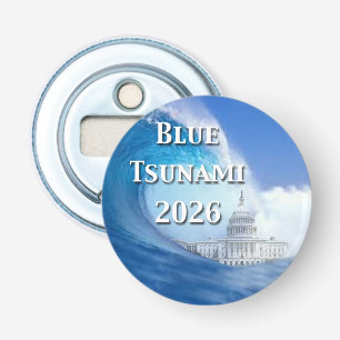 Décapsuleur Élection Tsunami Bleu 2026