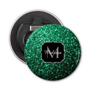 Décapsuleur Emerald Green fausse parties scintillant scintille
