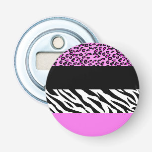 Décapsuleur Empreinte de léopard, Zebra Print, Poster de anima