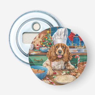 Décapsuleur English Cocker Spaniel Cuisson des Fêtes : Noël