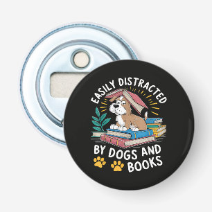 Décapsuleur Facilement distrait par les chiens et les livres D
