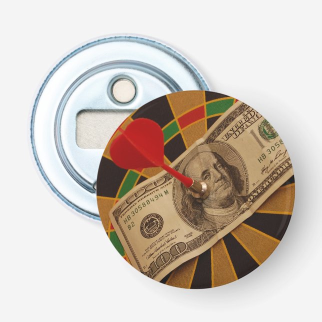 Décapsuleur Facture cible de patrimoine de cent dollars (Devant)