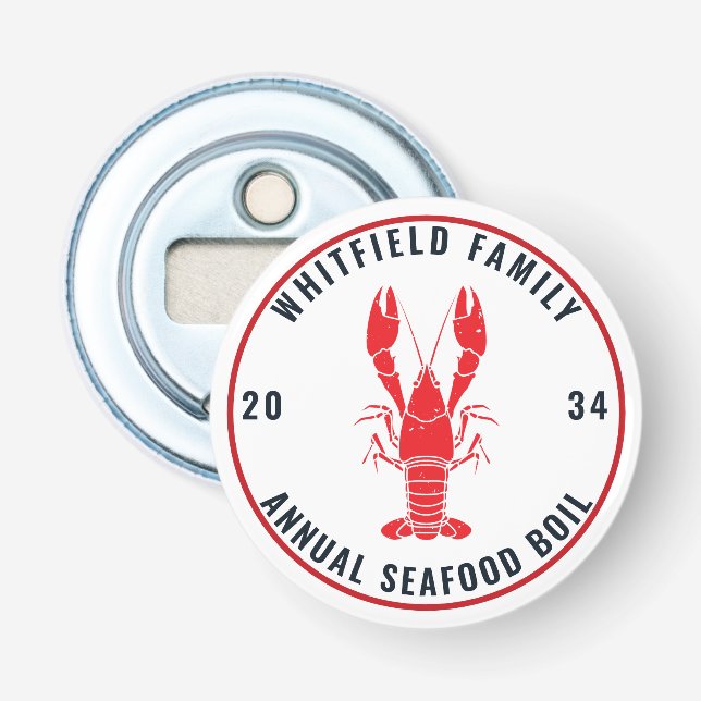 Décapsuleur Famille Bouillabaisse annuelle de fruits de mer So (Devant)