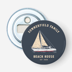 Décapsuleur Family Beach House Nautical Voilier Bateau Personn